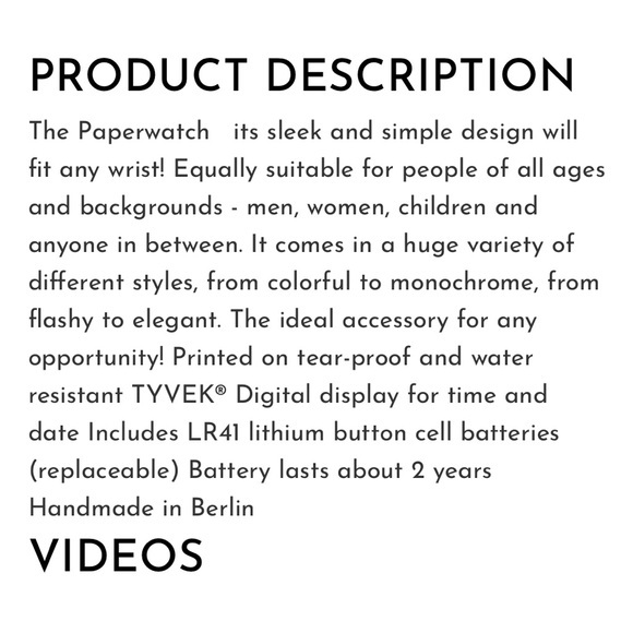 Draw your own design! Paperwatch - Picture 7 of 7